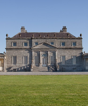 Front of the Russborough House