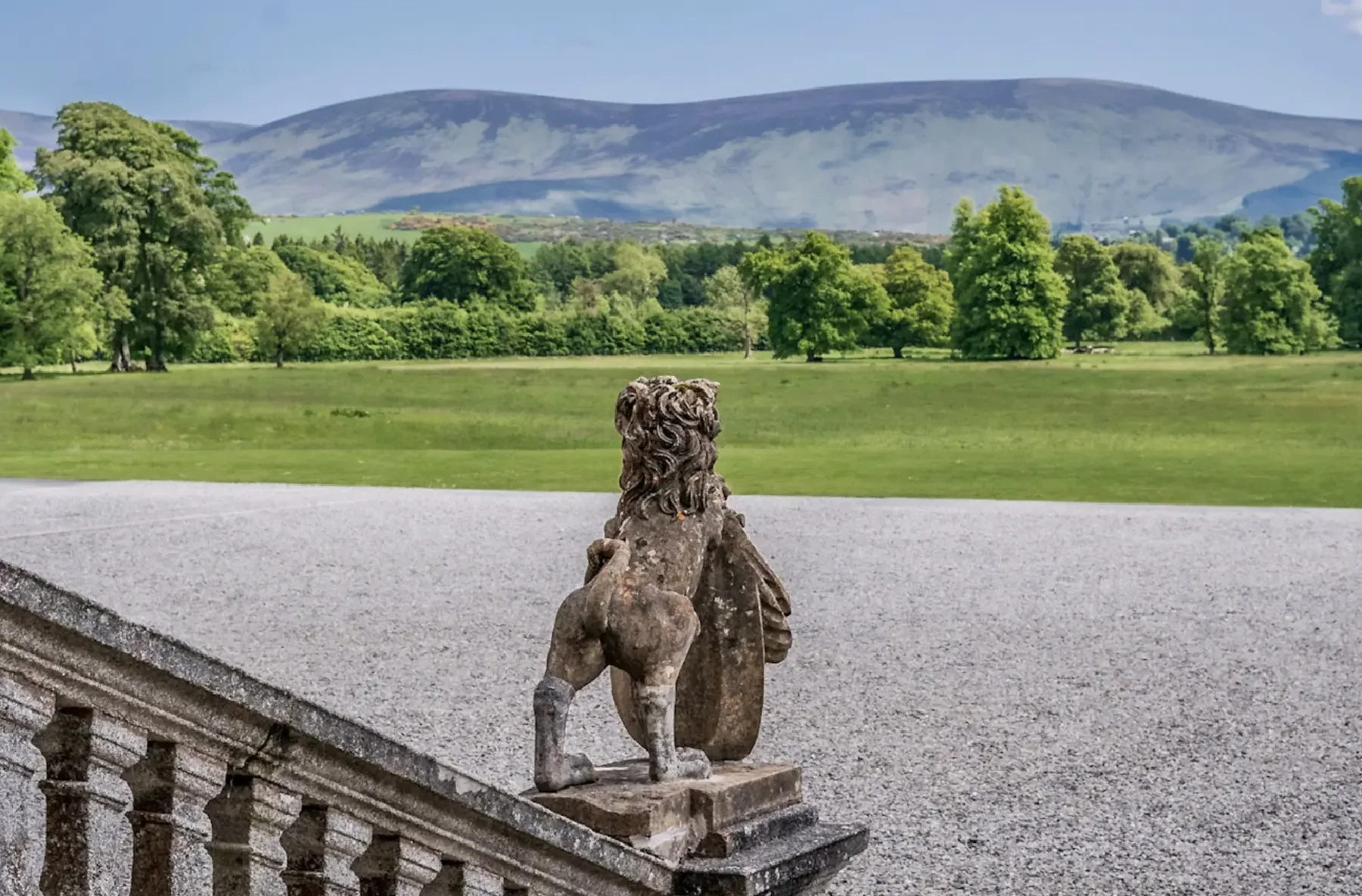 russborough house view 01