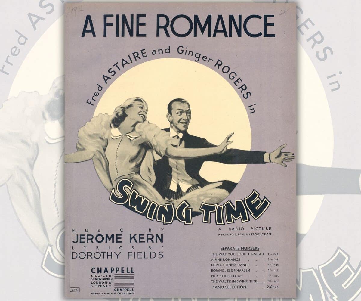 Sheet Music A fine romance