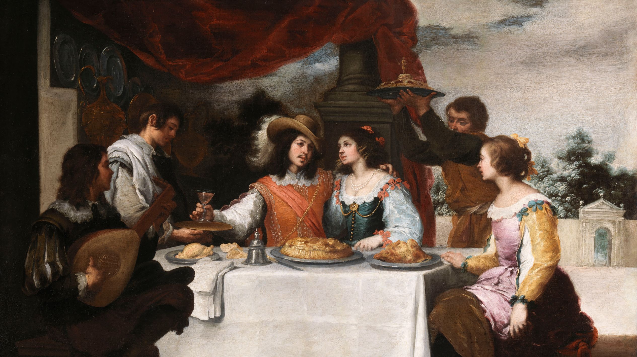 The feast from Murillos Prodigal Son Paintings