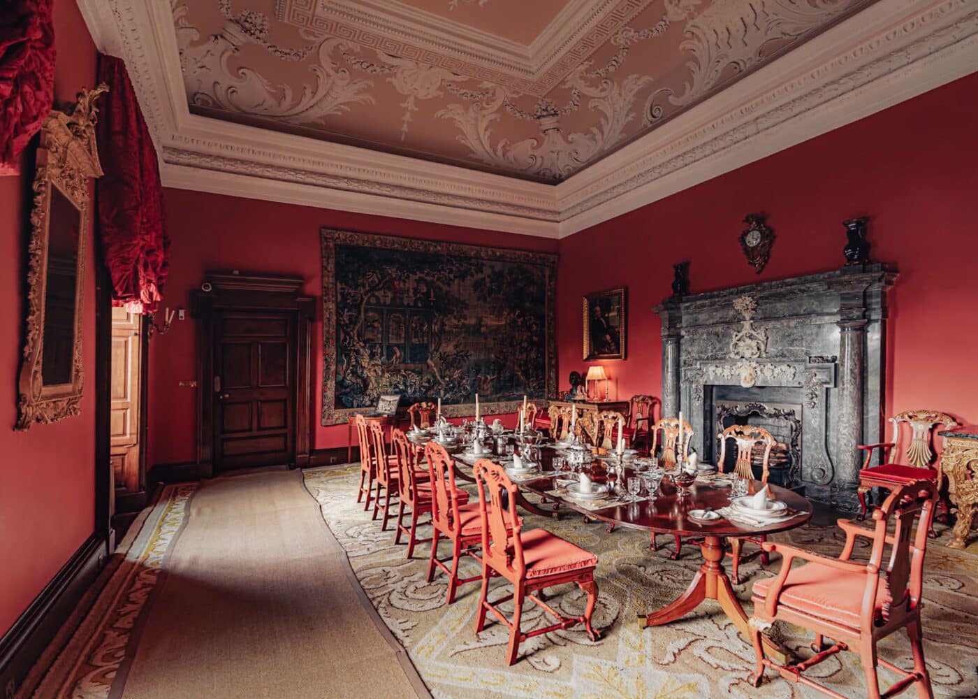 dining room at russborough