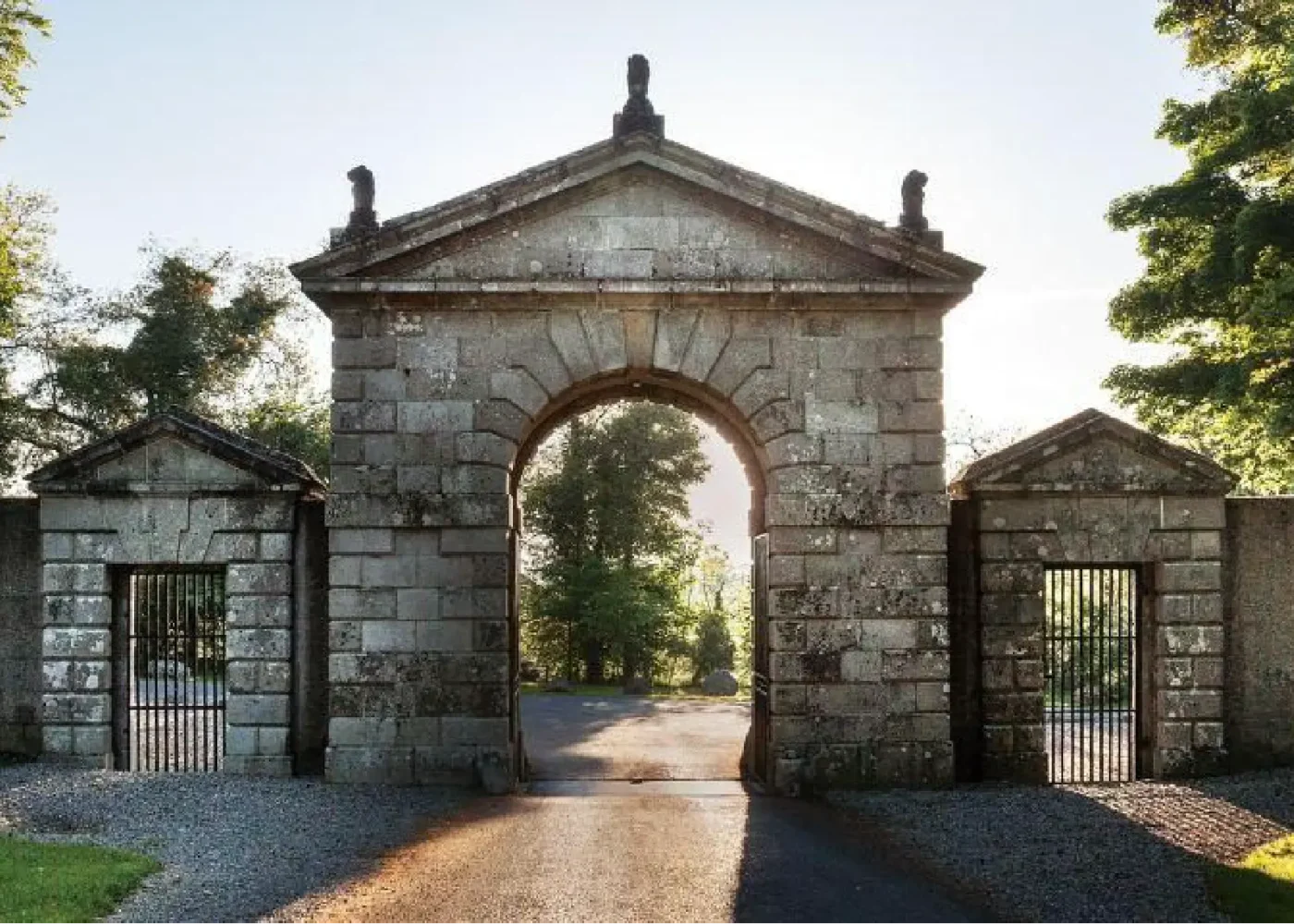 russborough The Historic Entrance of Russborough 07